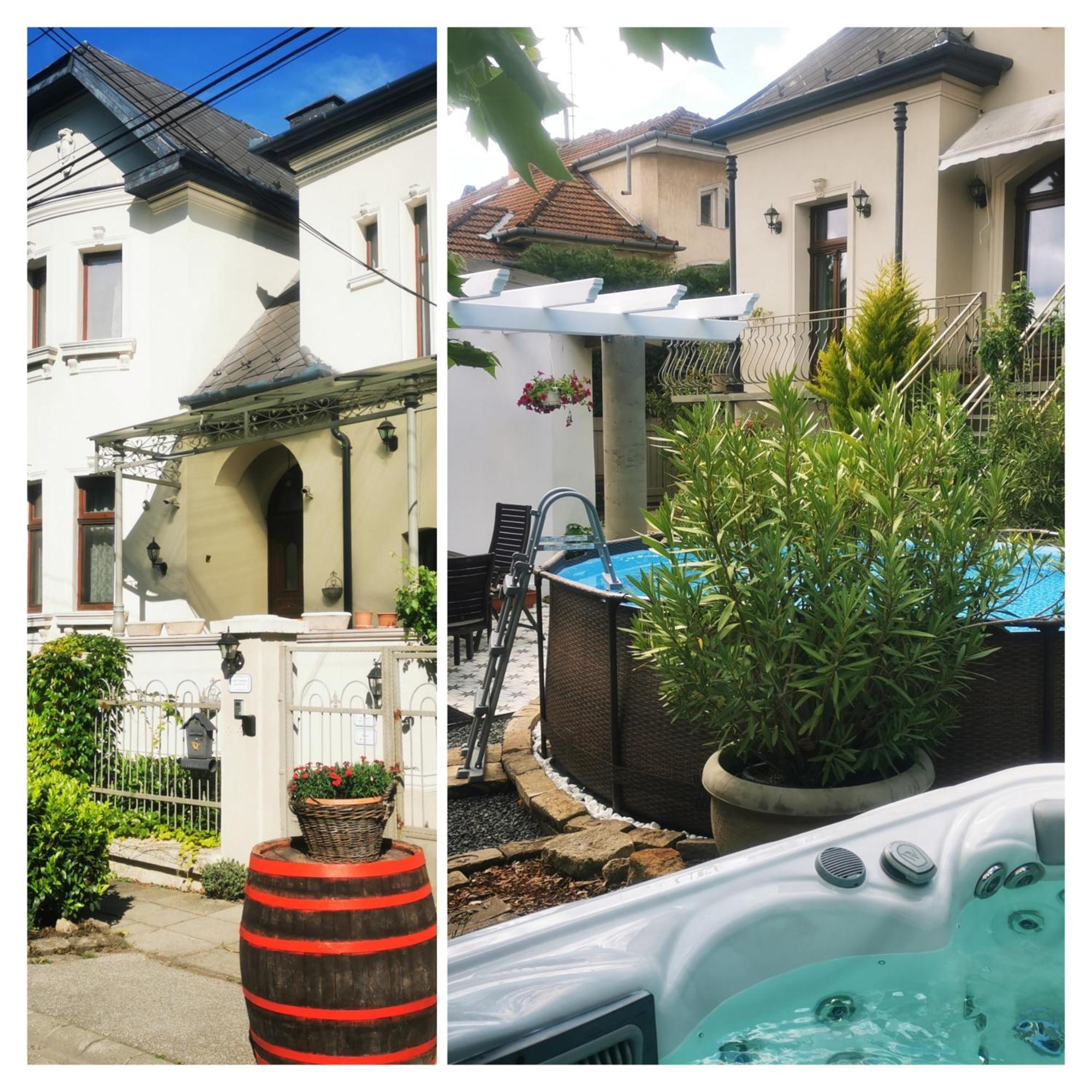 Kuria Apartman With Private Jacuzzi And Pool Budapest Exteriör bild